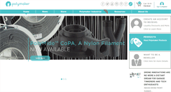 Desktop Screenshot of polymaker.com